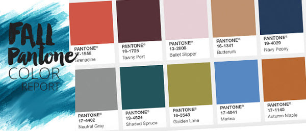 Fall Pantone Report