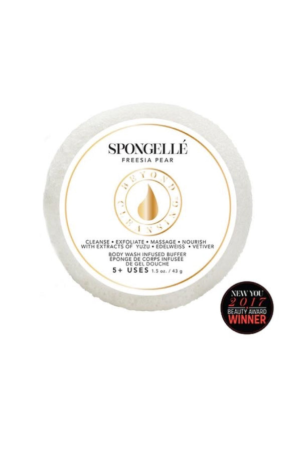 Spongellé, Circle White Sponge - The Ivory Closet