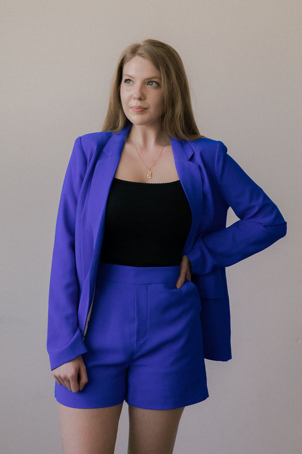 Electric Blue Blazer